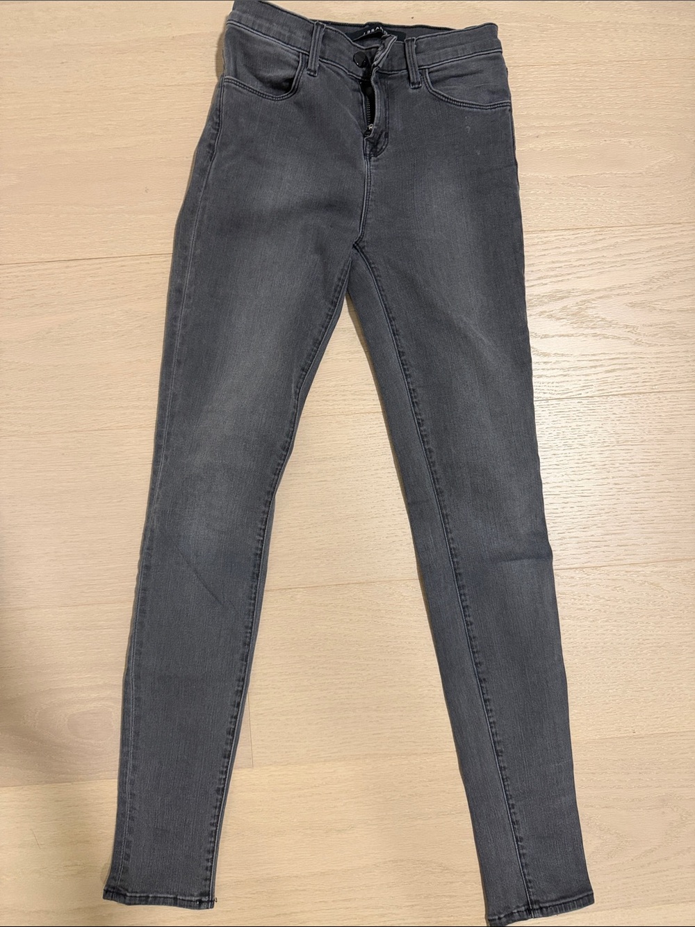 J Brand Charcoal Grey Skinny Jeans
